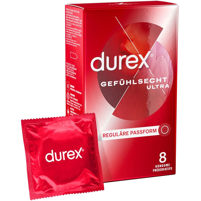 Durex Kondome Gefühlsecht Ultra 8er