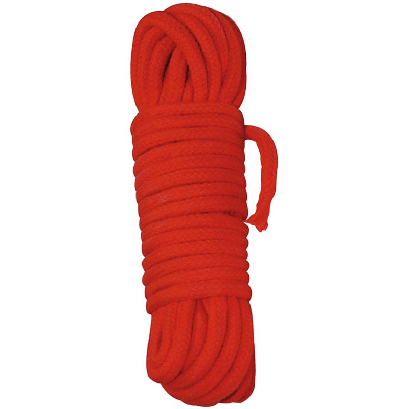 Rotes Bondageseil