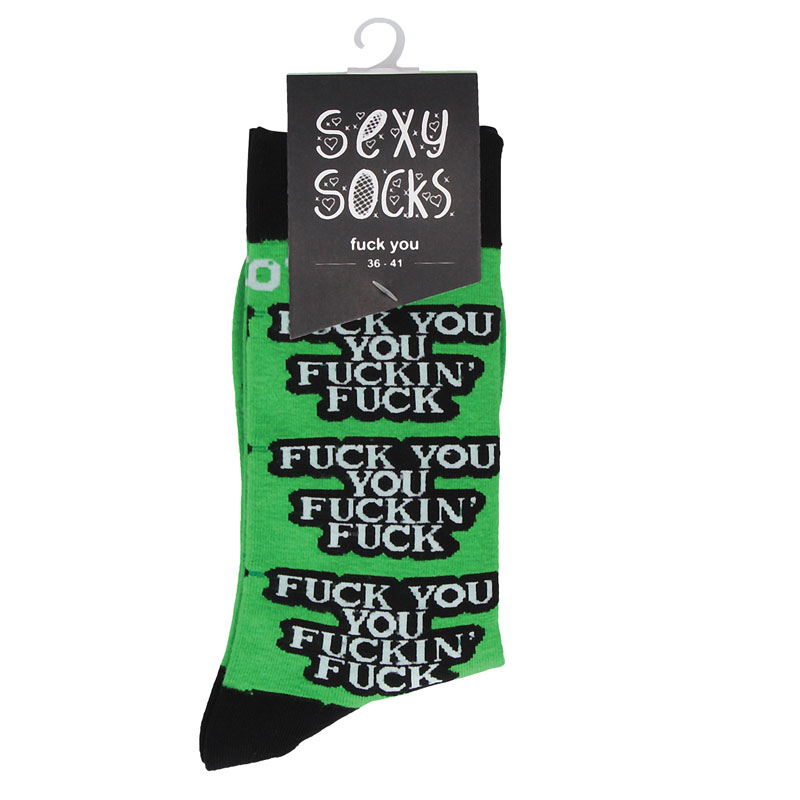 Sexy Socken "Fuck you"
