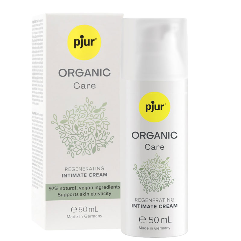 Organic Care von pjur in der Verpackung