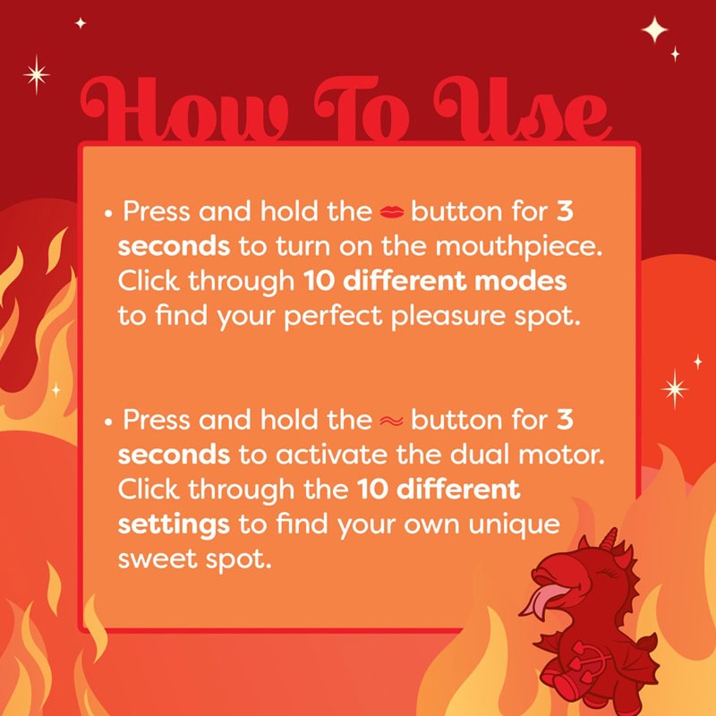 Auflegvibrator Blaze Diablov