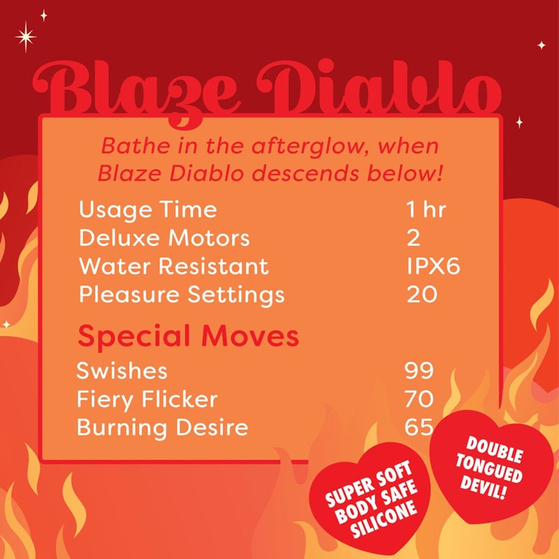 Auflegvibrator Blaze Diablo