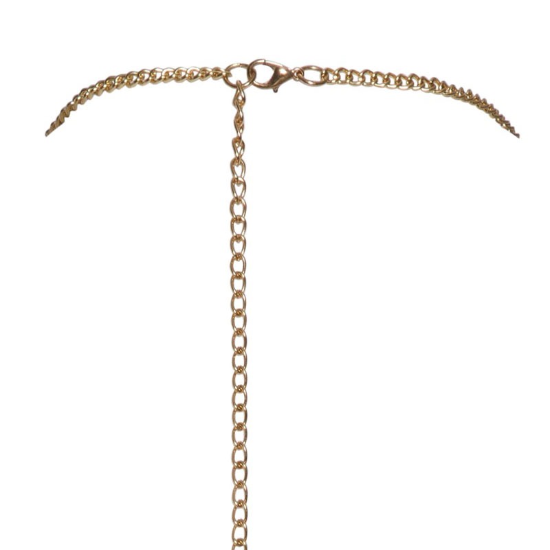 Goldfarbenes Top aus Metall