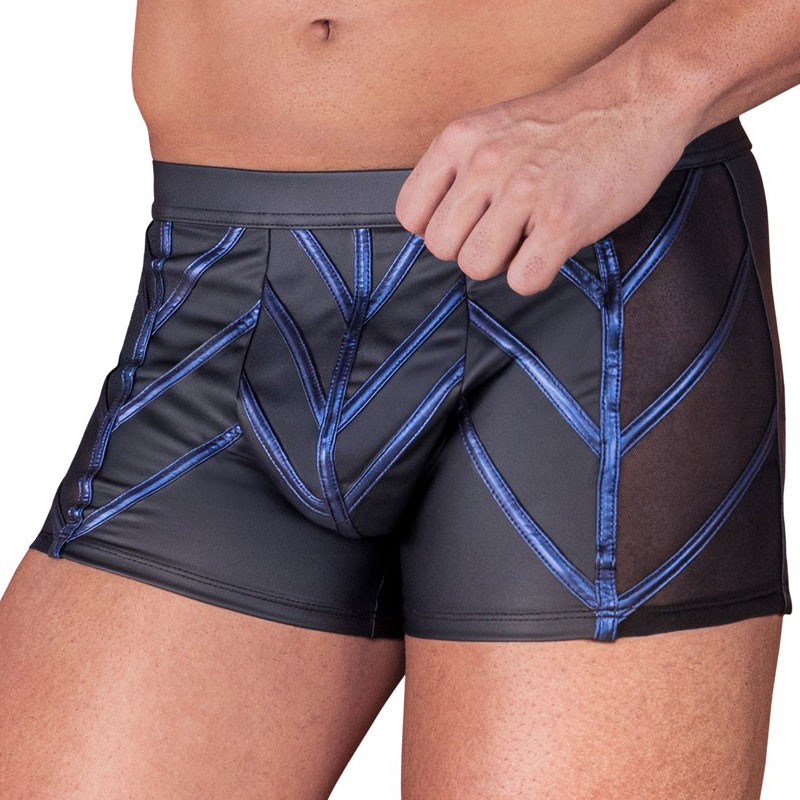 Pants mit blauen Streifen