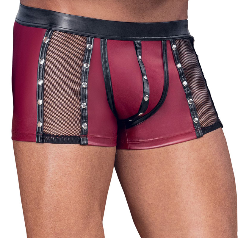 Pants in Rot und Schwarz